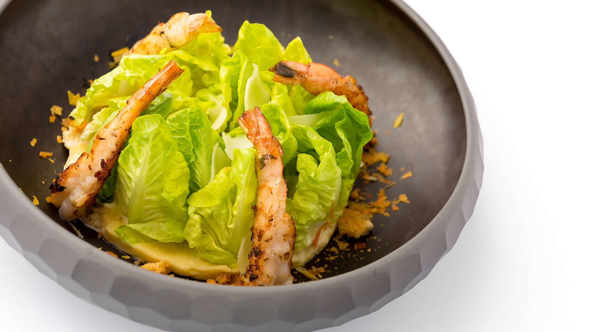Parmesan Cips ve Yeşil Salata Parmesan Cips ve Yeşil Salata